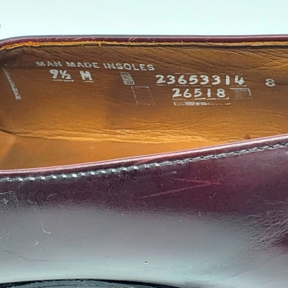 Bostonian Classics Tassel Wingtip 9.5 Medium - Picture 7 of 11